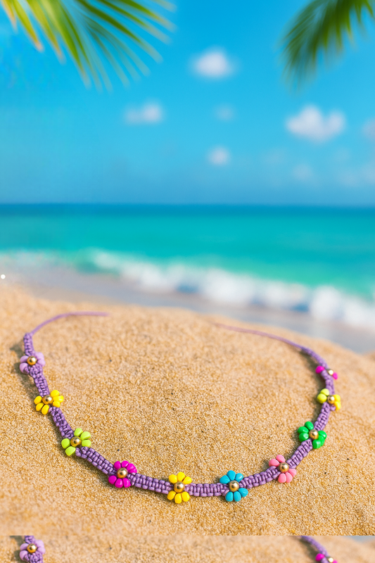 Collier 3 en 1 "Flora"